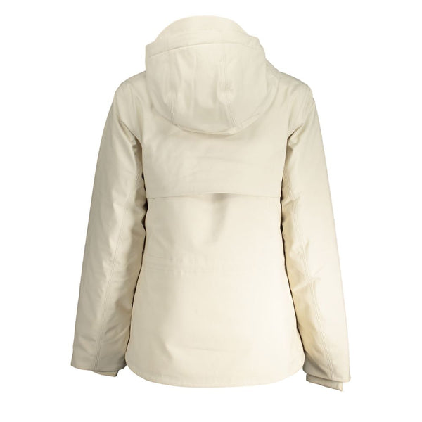 Beige Polyester Jackets & Coat K-WAY