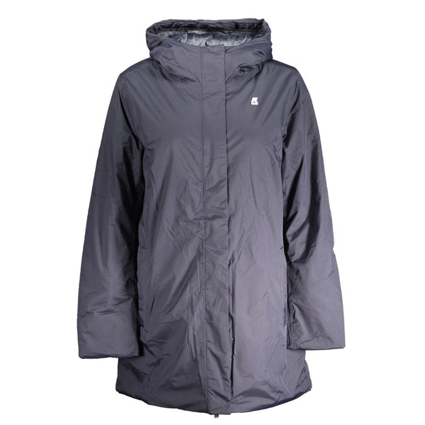 Blue Polyamide Jackets & Coat K-WAY
