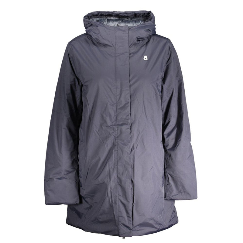 Blue Polyamide Jackets & Coat K-WAY