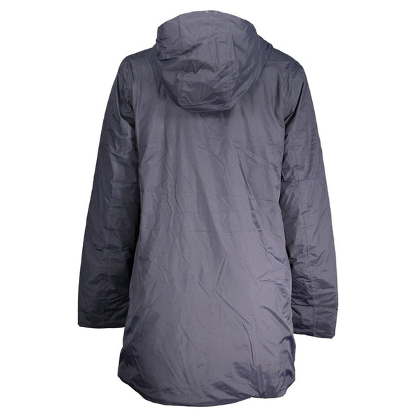 Blue Polyamide Jackets & Coat K-WAY