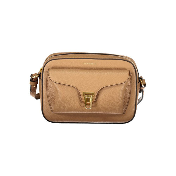 Brown Leather Women Handbag Coccinelle