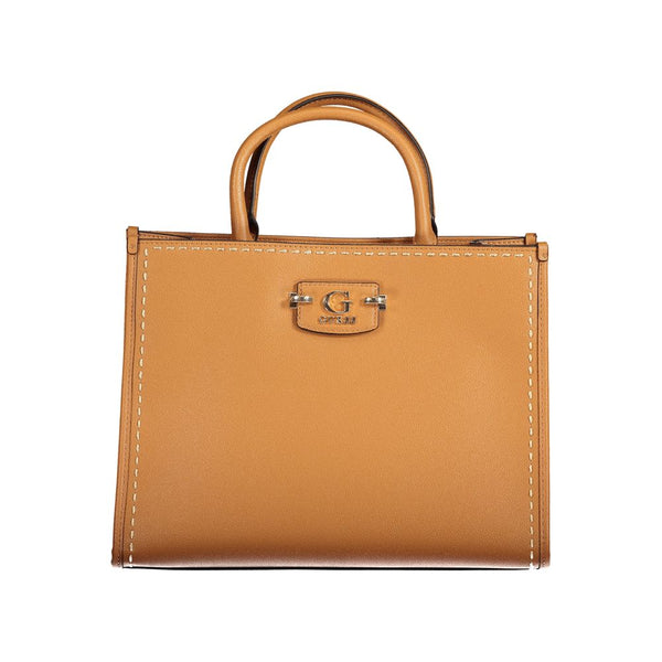 Brown Polyethylene Handbag Guess Jeans