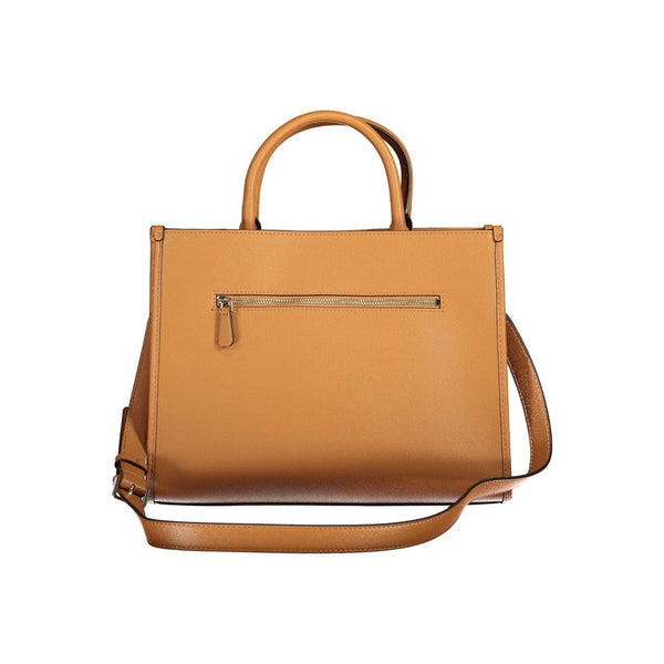 Brown Polyethylene Handbag Guess Jeans