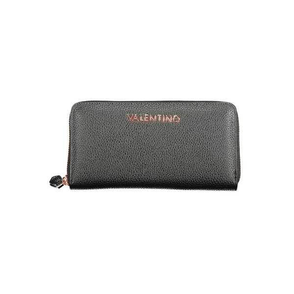 Black Polyethylene Wallet Valentino Bags