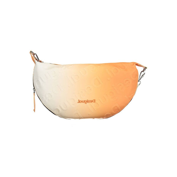 Orange Polyethylene Handbag Desigual