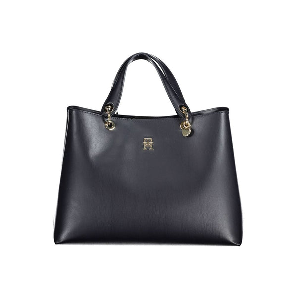 Blue Polyethylene Women Handbag Tommy Hilfiger