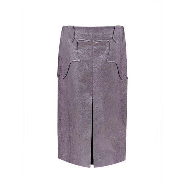 Purple Polyamide Skirt Tom Ford