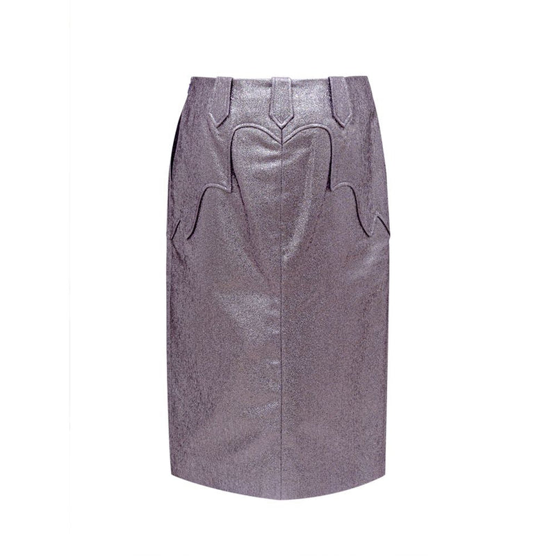 Purple Polyamide Skirt Tom Ford