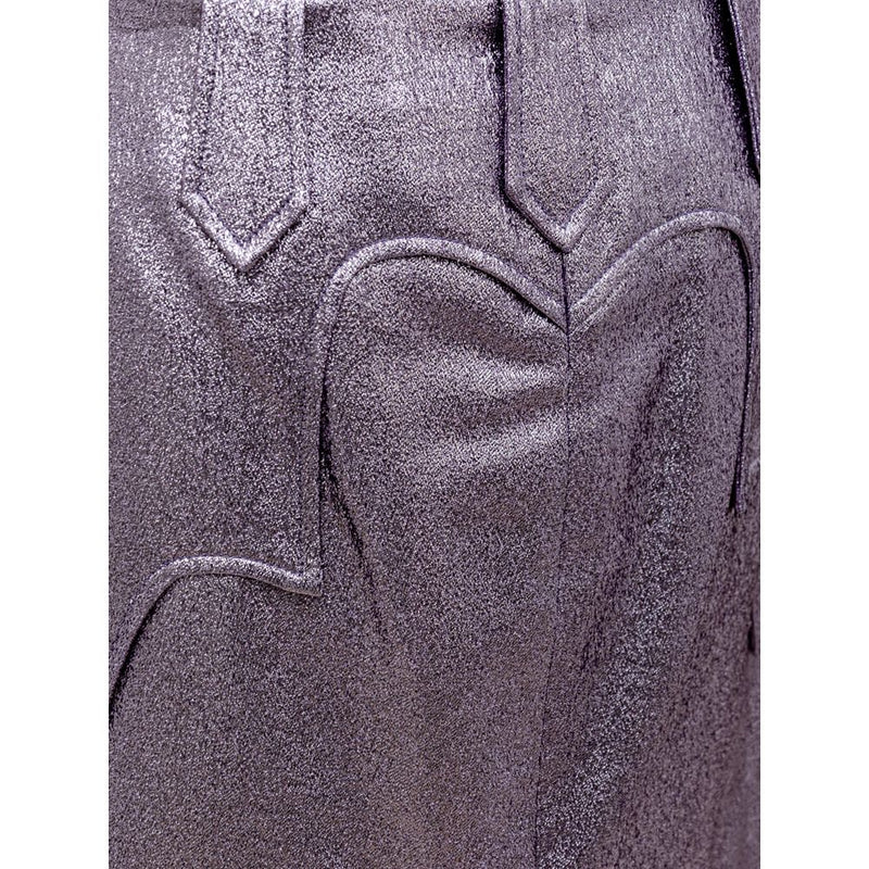 Purple Polyamide Skirt Tom Ford