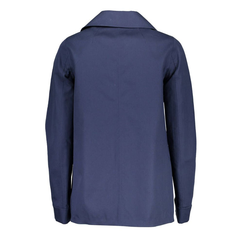 Blue Cotton Women Jacket Gant