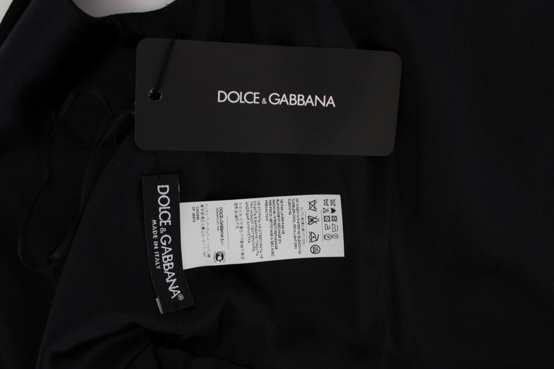 Floral Elegance Sheath Long Dress Dolce & Gabbana