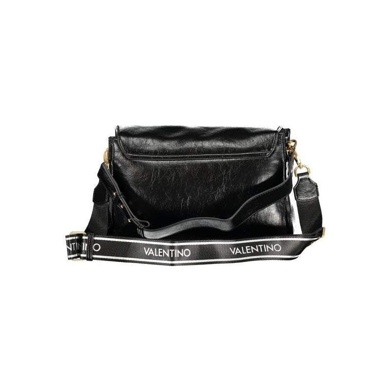 Black Polyethylene Women Handbag Valentino Bags