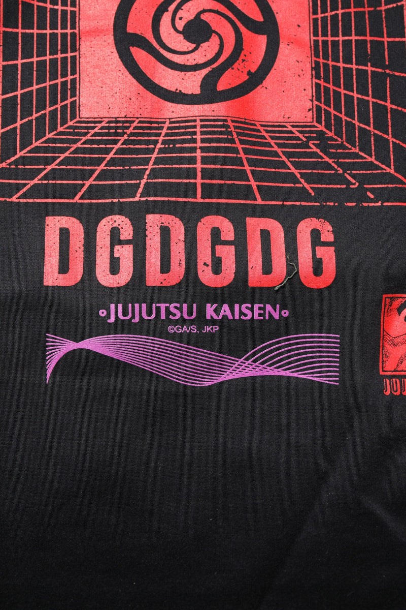 Black Cotton Graphic Print Crew Neck T-shirt Dolce & Gabbana