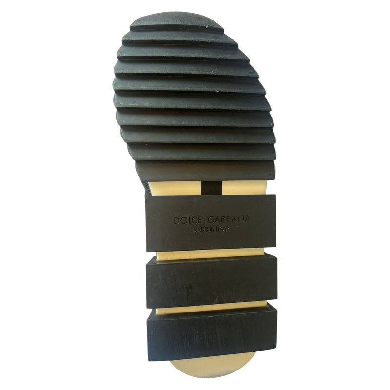 Black Mesh Sorrento Trekking Sneakers Shoes Dolce & Gabbana