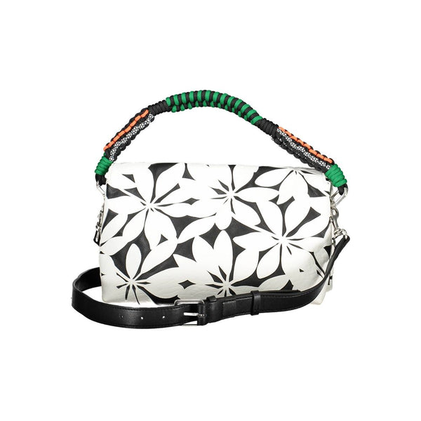 White Polyethylene Women Handbag Desigual