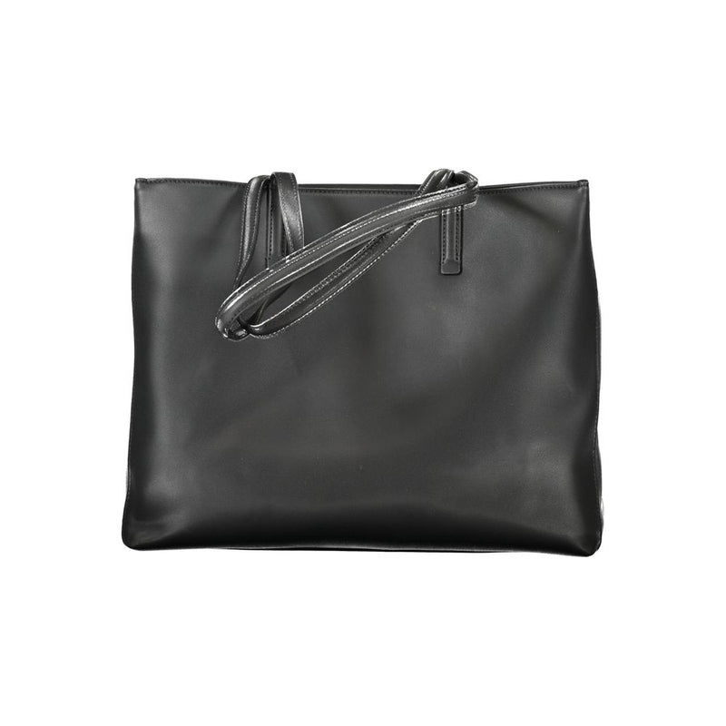 Black Polyester Women Handbag Calvin Klein