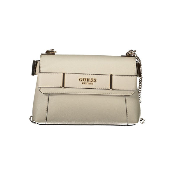 Beige Polyethylene Women Handbag Guess Jeans