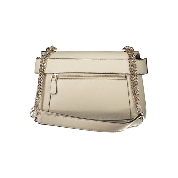 Beige Polyethylene Women Handbag Guess Jeans