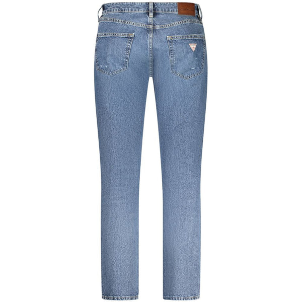 Blue Cotton Men Jeans Guess Jeans
