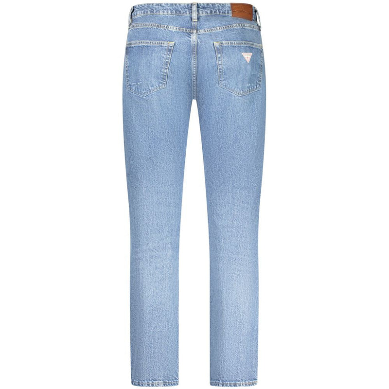 Blue Cotton Men Jeans Guess Jeans