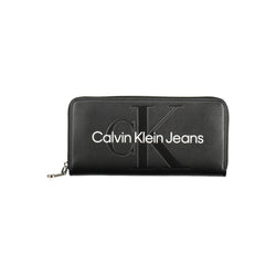 Black Polyethylene Women Wallet Calvin Klein