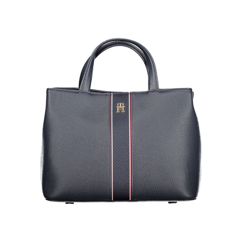 Blue Polyethylene Women Handbag Tommy Hilfiger