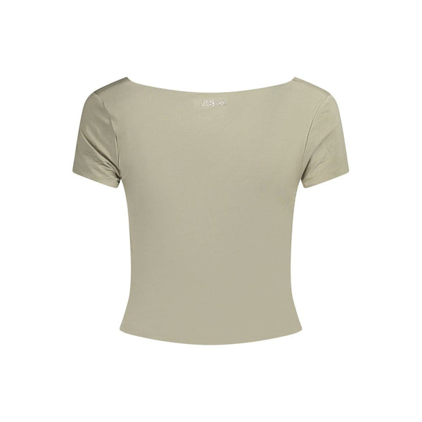 Green Modal Tops & T-Shirt Guess Jeans