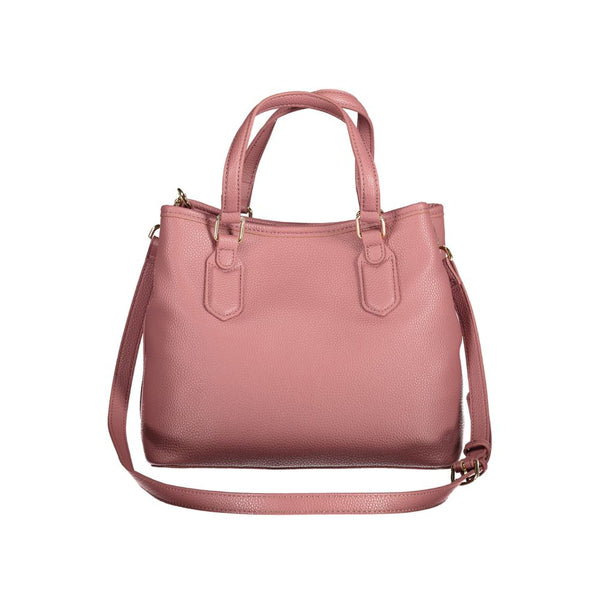 Pink Polyethylene Women Handbag Mario Valentino