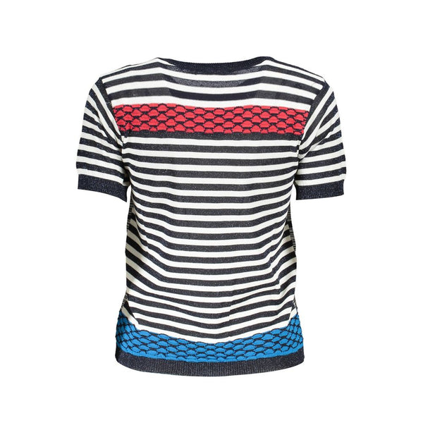 Blue Cotton Women Sweater Desigual