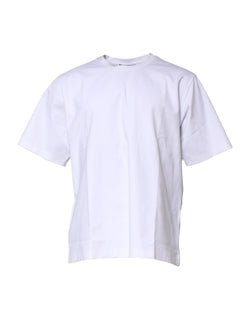 White Cotton Short Sleeves Crew Neck T-shirt Dolce & Gabbana