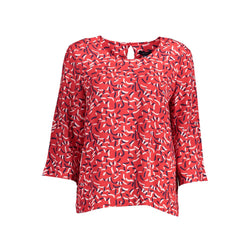 Red Viscose Women Sweater Gant