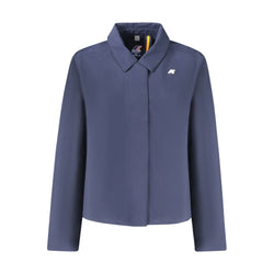 Blue Polyester Women Jacket K-WAY
