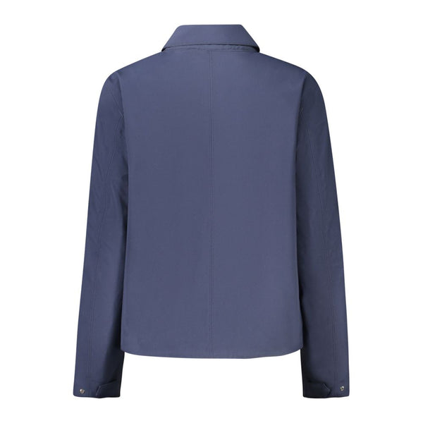 Blue Polyester Women Jacket K-WAY
