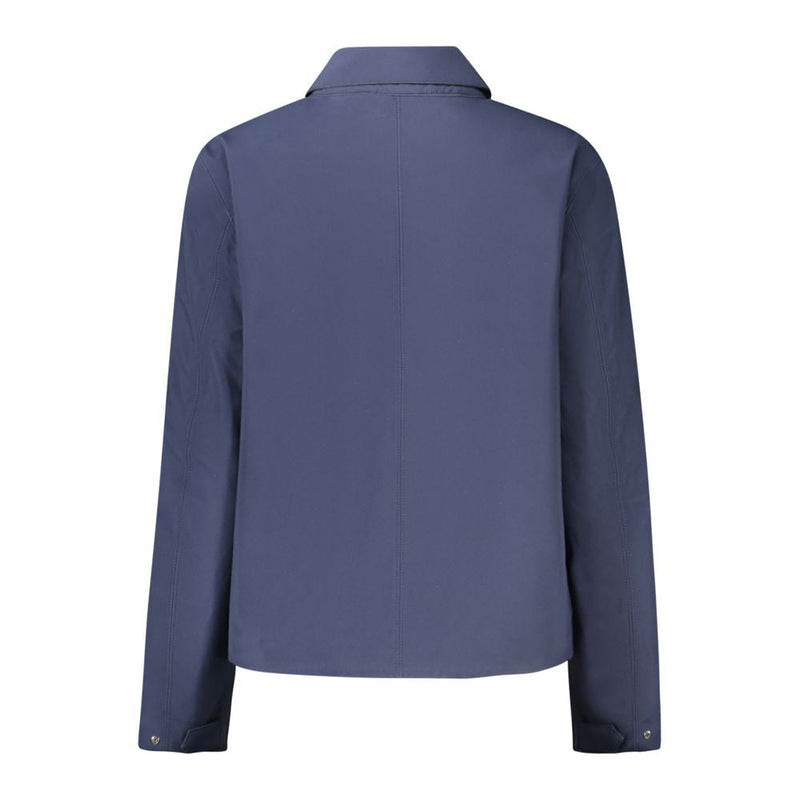 Blue Polyester Women Jacket K-WAY