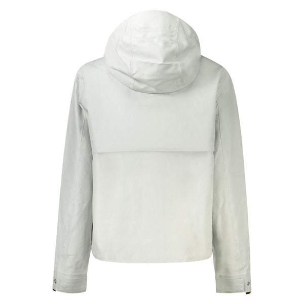 Gray Linen Women Jacket K-WAY