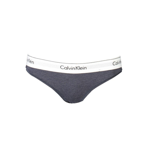 Blue Cotton Women Brief Calvin Klein