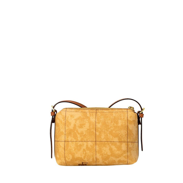 Beige Leather Handbag Alviero Martini Prima Classe