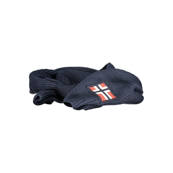 Blue Marabou Men Scarf Norway 1963