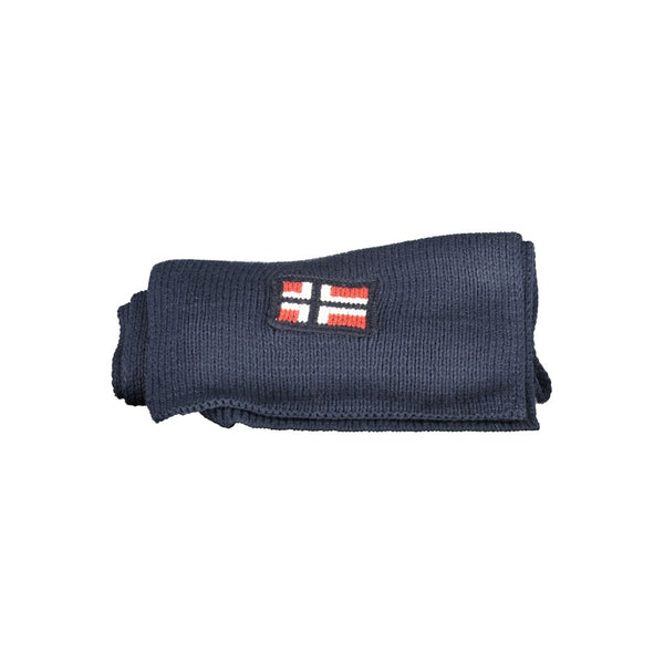 Blue Marabou Men Scarf Norway 1963