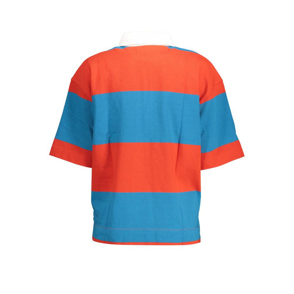 Red Cotton Women Polo Shirt Gant