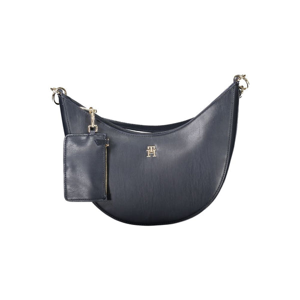 Blue Polyethylene Women Handbag Tommy Hilfiger