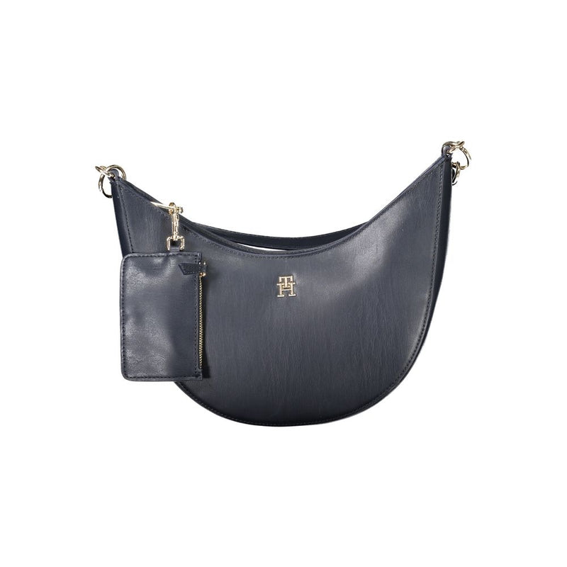 Blue Polyethylene Women Handbag Tommy Hilfiger
