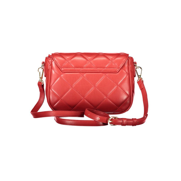 Red Polyethylene Women Handbag Valentino Bags