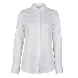 White Cotton Women Shirt Made in Italy