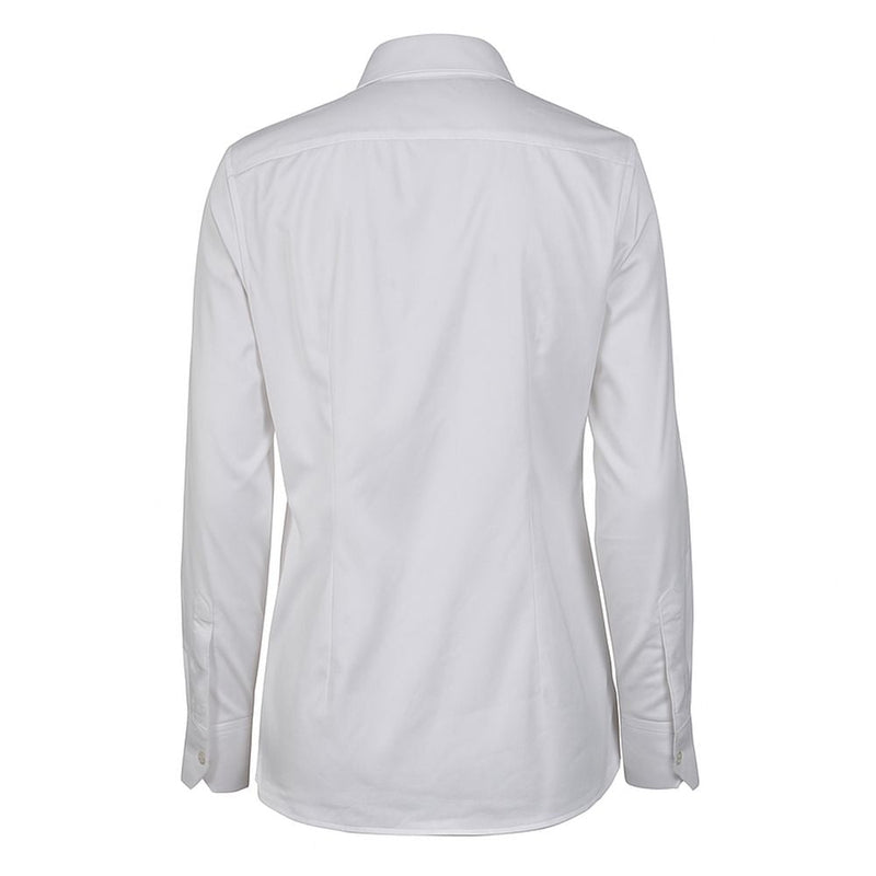 White Cotton Women Shirt Made in Italy