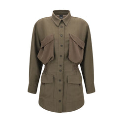 Linen Shirt Jacket PINKO