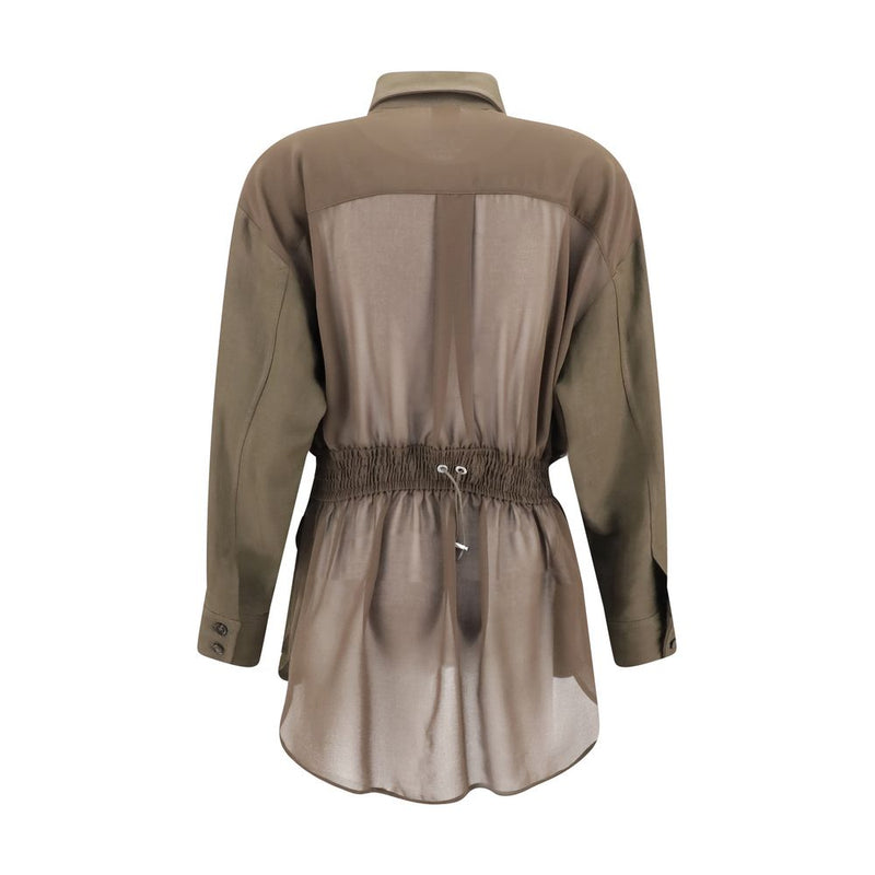 Linen Shirt Jacket PINKO