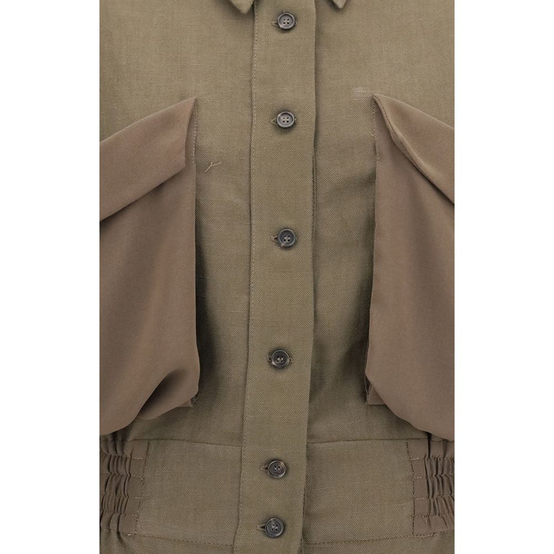 Linen Shirt Jacket PINKO