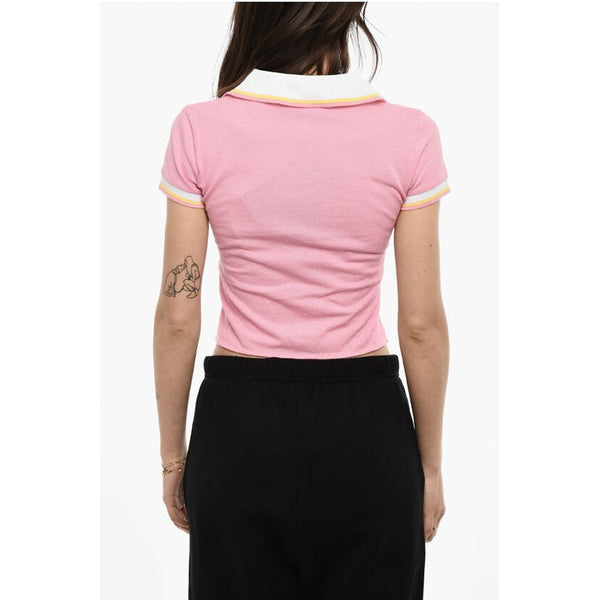 Cropped Asimmetrical Cut Polo Dsquared²