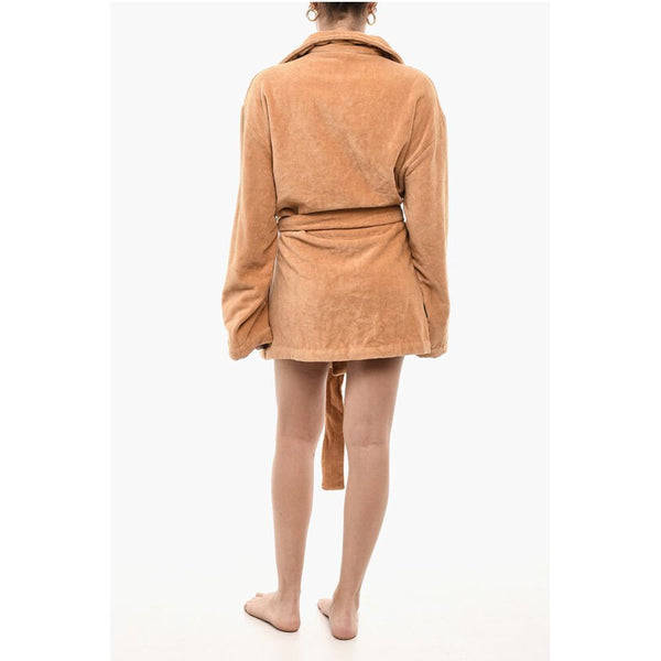 Cotton Terry Beach Bathrobe with Belt Dsquared²